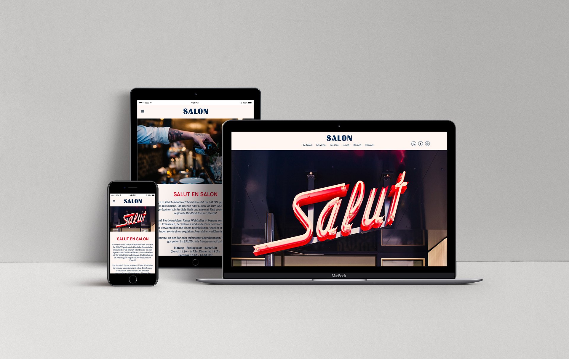 Salon Website Redesign