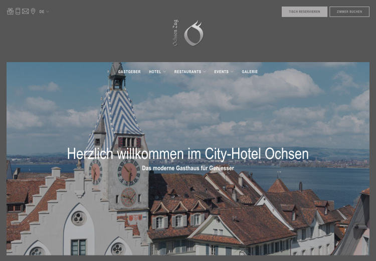 City-Hotel Ochsen Zug Home